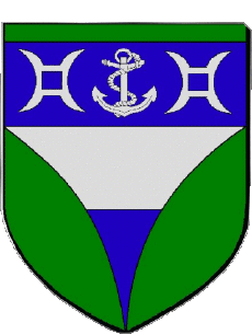 Wappen-Fahnen Frankreich Abteilungen - Städte 24 PRIGONRIEUX Wappen