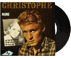 45 T Aline-Multi Media Music France Christophe 