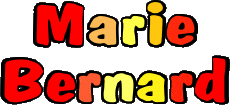 First Names FEMININE - France M Composed Marie Bernard 