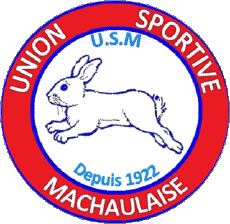 Sports FootBall Club France Logo Grand Est 08 - Ardennes US Machaulaise 