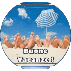 Mensajes Italiano Buone Vacanze Fondo transparente 02 