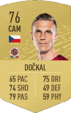 Multi Media Video Games F I F A - Card Players Czechia Borek Dockal 