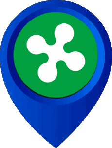 Flags Europe Italy Lombardia Location Pin 