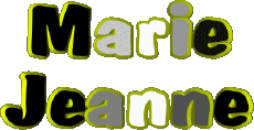 Prénoms FEMININ - France M Composé Marie Jeanne 