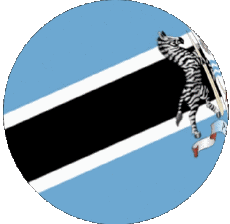 Drapeaux Afrique Botswana Sphere - Cube 