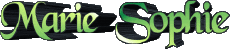 Prénoms FEMININ - France M Composé Marie Sophie 
