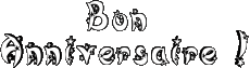 Mensajes Francés Bon Anniversaire Texte 003 
