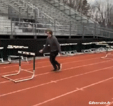 Humour - Fun Sports Saut Haie Serie 01 