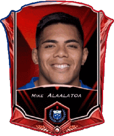 Sports Rugby - Joueurs Samoa Mike Alaalatoa 