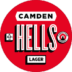 Hells Lager-Getränke Bier UK Camden Town 