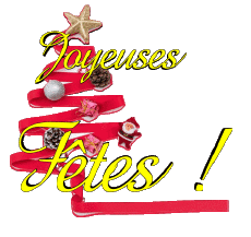 Messages French Joyeuses Fêtes (Noël) Serie 01 