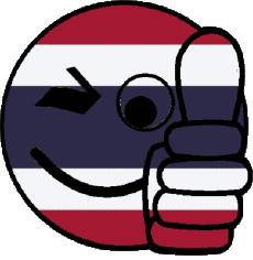 Flags Asia Thailand Smiley - OK 