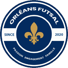 Sports FootBall Club France Logo Centre-Val de Loire 45 - Loiret Orléans Futsal 