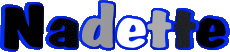 Vorname WEIBLICH - Frankreich N Nadette 
