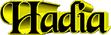 Nome FEMMINILE - Maghreb Musulmano H Hadia 