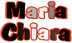 Vorname WEIBLICH - Italien M Zusammengesetzter Maria Chiara 