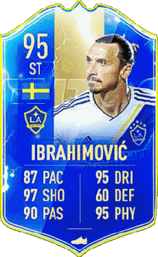 Multi Media Video Games F I F A - Card Players Sweden Zlatan Ibrahimovic 