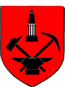 Blason-Drapeaux France Départements - Villes 03 COMMENTRY 