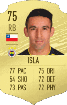 Multi Média Jeux Vidéo F I F A - Joueurs Cartes Chili Mauricio Isla 