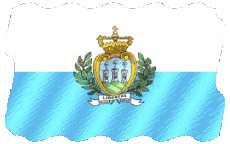 Banderas Europa San Marino Ondulación 