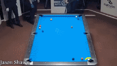 Jason Shawn-Humour - Fun Sports Billiard Best Off Shot 