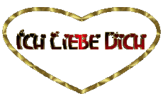 Nachrichten Deutsche Ich Liebe Dich Herz 