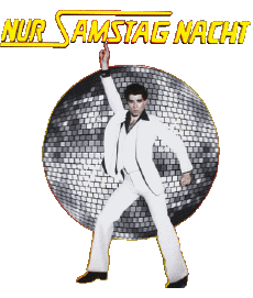 Multimedia V International Nur Samstag Nacht Deutsches Logo 