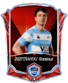 Deportes Rugby - Jugadores Argentina Equipo 2025 BERTRANOU Gonzalo 