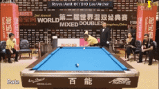 Bata-Humor -  Fun Sports Pool Table Best Off Shot 