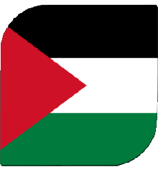 Banderas Asia Palestina Plaza 