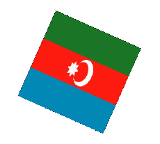 Flags Asia Azerbaijan Sphere - Cube 