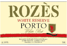 White reserve-Boissons Porto Rozès 