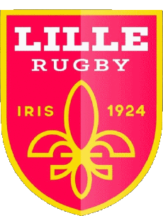 Sport Rugby Club Frankreich Logo Dept 59 Lille RC - Iris 1924 