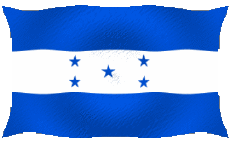 Bandiere America Honduras Sventola 