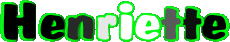 Vorname WEIBLICH - Frankreich H Henriette 
