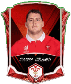 Sports Rugby - Joueurs Pays de Galles Equipe 2025 Ryan ELIAS 
