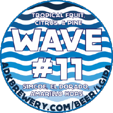 Wave #11-Drinks Beers USA Adirondack Wave #11