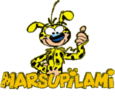 Multi Media Comic Strip Marsupilami 