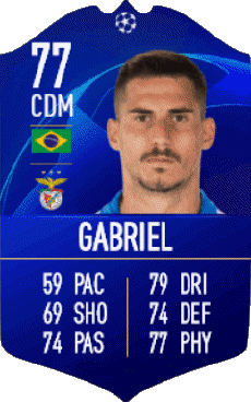 Multimedia Videospiele F I F A - Karten Spieler Brasilien Gabriel Appelt Pires 