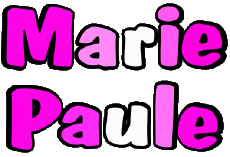 Vorname WEIBLICH - Frankreich M Zusammengesetzter Marie Paule 
