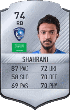 Multi Media Video Games F I F A - Card Players Saudi Arabia Yasser Al Shahrani 