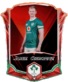 Sports Rugby - Players Ireland Team 2025 Jamie Osborne 