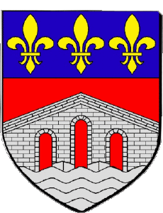 Bandiere Francia Dipartimenti - Città 27 PONT AUDEMER 