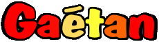 First Names MASCULINE - France G Gaétan 