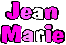 Nombre MASCULINO - Francia J Compuesto Jean Marie 