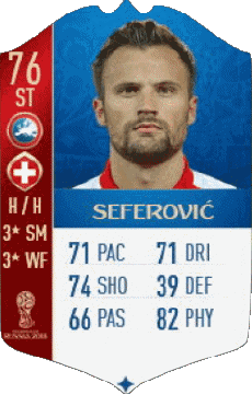 Multi Media Video Games F I F A - Card Players Switzerland Haris Seferovic 