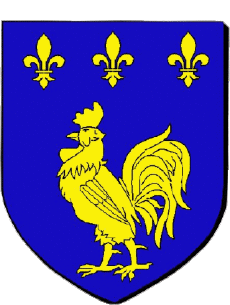Blasón-Banderas Francia Departamentos - Ciudades 81 GAILLAC 