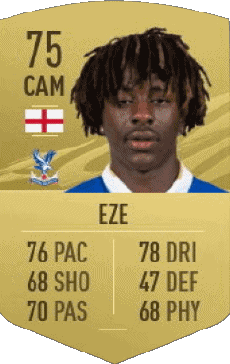 Multi Media Video Games F I F A - Card Players England Eberechi Eze 