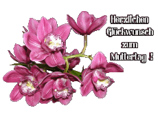 Messages German Herzlichen Glückwunsch zum Muttertag 020 
