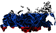 Fahnen Europa Russland Karte 